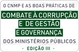 Ícone para cartilha - O CNMP e as Boas Práticas de Combate à Corrupção e de Gestão e Governança dos Ministérios Públicos - Edição III