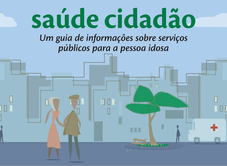 Capa da Cartilha Saúde Cidadão - Guia de Serviços