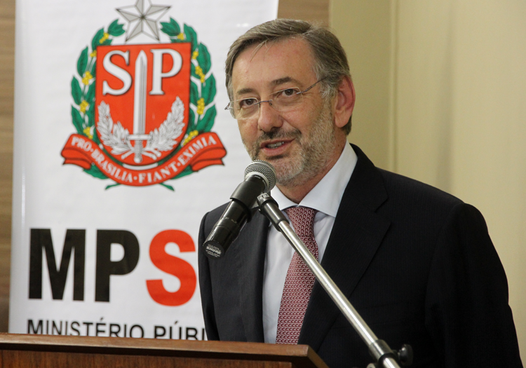 Procurador-Geral Márcio Elias Rosa, na solenidade:  atuação propositiva do MP-SP para promover a justiça social