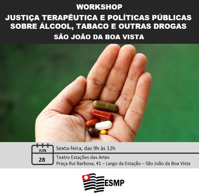 Postagem  Workshop Justiça Terapêutica