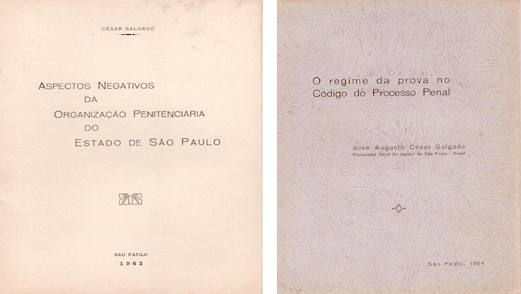 Documentos escritos pelo Ex-Procurador-Geral de Justiça José Augusto César Salgado