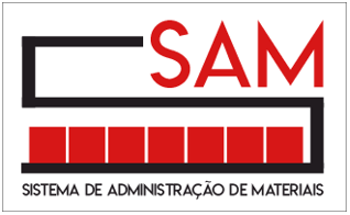 logotipo do SAM Sistema de Administração de Materiais
