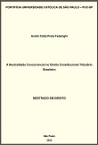 A neutralidade concorrencial no Direito Constitucional Tributário brasileiro