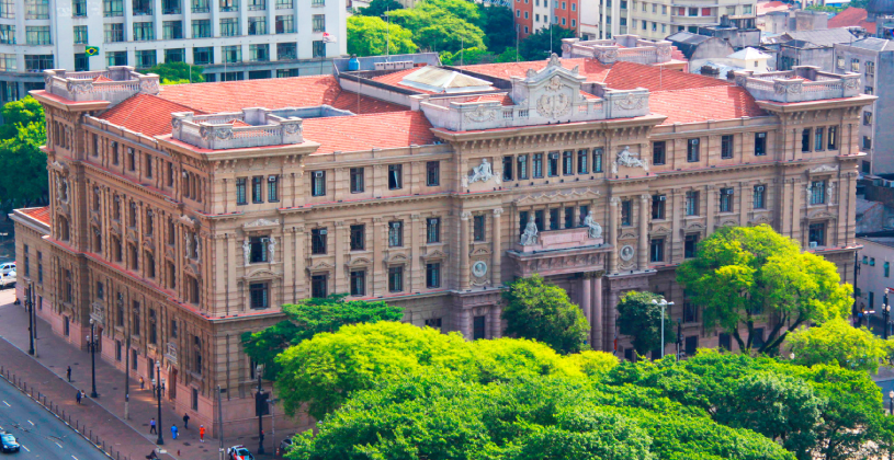 Fachada do TJSP