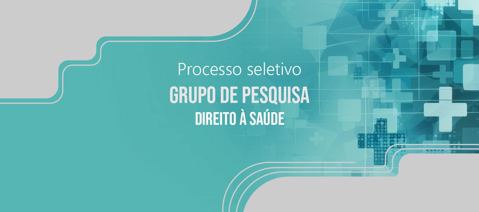 Imagem ilustrativa com fundo verde, cabeçalho e rodapé cinzas.  No centro, está o título do processo seletivo.  Fim da descrição. 