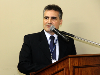 Reitor da UNISANTOS - Marcos Medina Leite