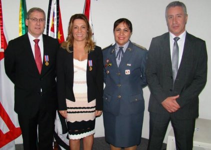 Dra.Gabriela Manssur recebe Medalha do Mérito Comunitário da Polícia Militar do Estado de São Paulo