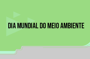Imagem meramente ilustrativa, de formato quadricular, com fundo verde e rodapé cinza. No centro, está o título do evento. Fim da descrição