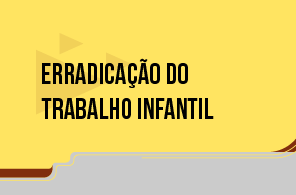 Imagem meramente ilustrativa, de formato quadricular, com fundo amarelo e rodapé cinza. No centro, está o título do evento. Fim da descrição